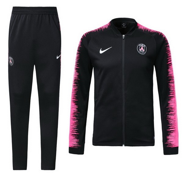 Chandal Niños Paris Saint Germain 2018/19 Rosa Negro